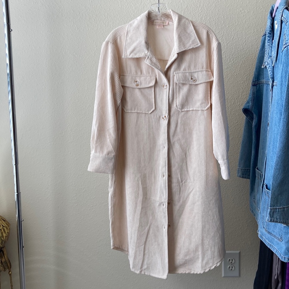 Long Corduroy Top